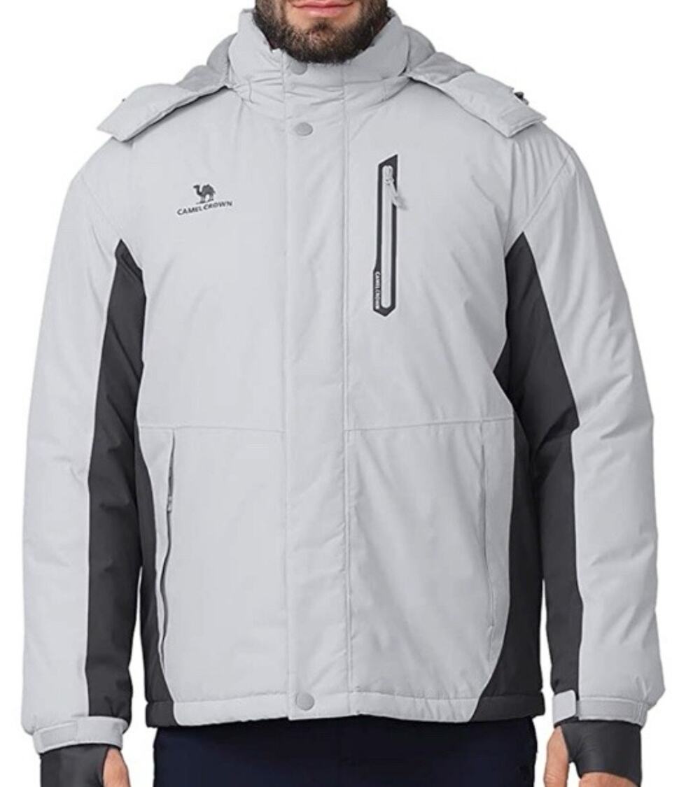 NWT Camel Crown Brand Mens Waterproof Ski Jacket